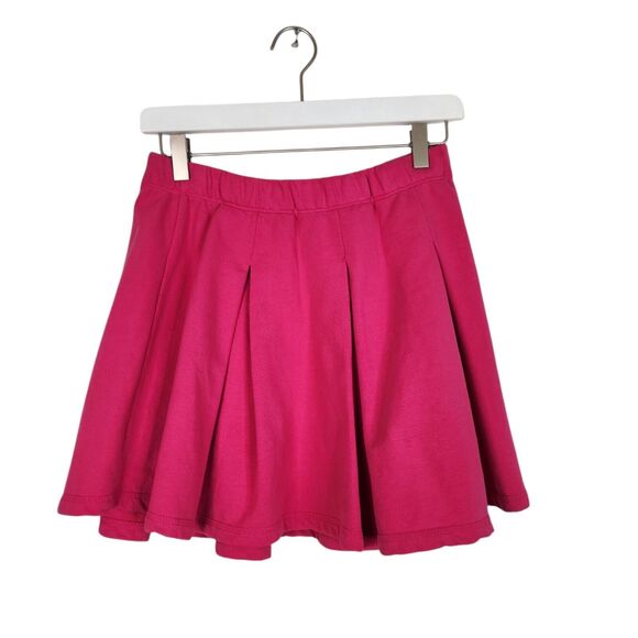 MONROW Skirt Womens Small Pink Pleated Tennis Skirt Pull On Mini‎ Soft Flounce - Picture 3 of 8